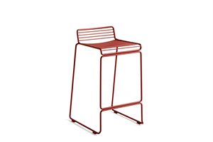 HAY - Barstol - HEE BAR STOOL LOW - Højde 65 cm. 2 stk. Rust